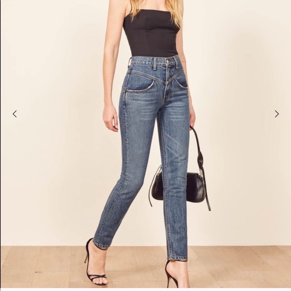 Reformation Kelly 90’s high rise high waist jeans